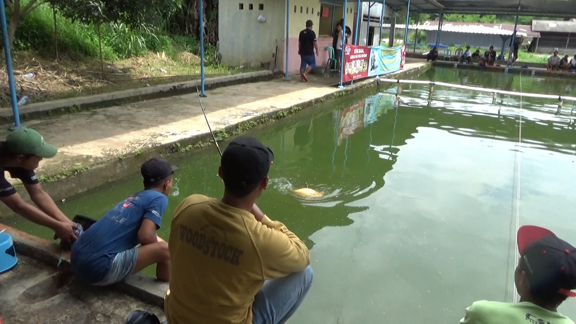 Setting alat pancing Om Alif