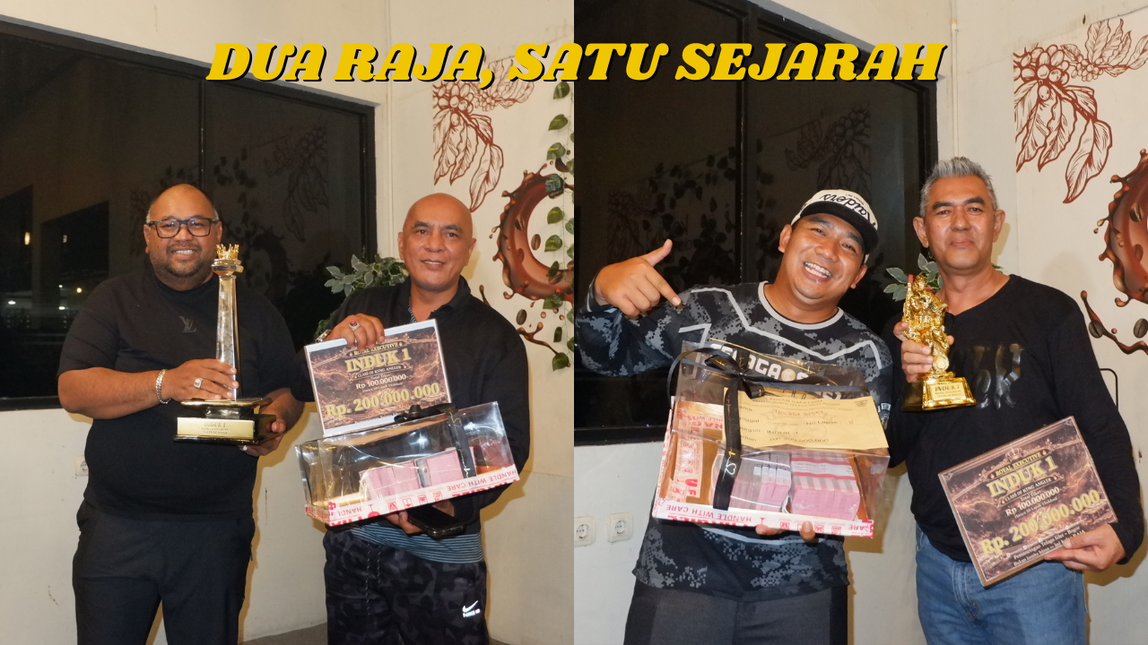 Dua Raja, Satu Sejarah, Total Hadiah Hampir 2 Milyar Rupiah